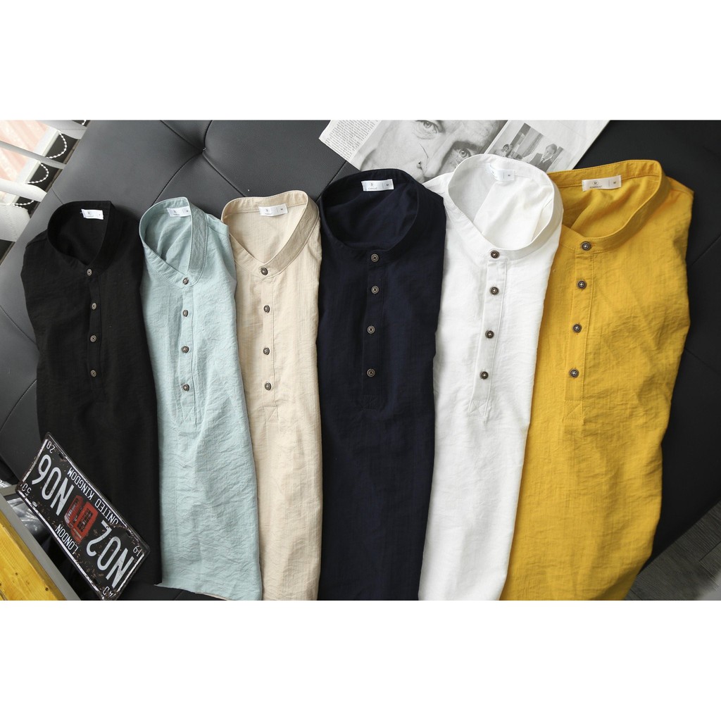 [HÀNG CAO CẤP] Áo Đũi Nam Cotton Cộc Tay - GA01 | BigBuy360 - bigbuy360.vn