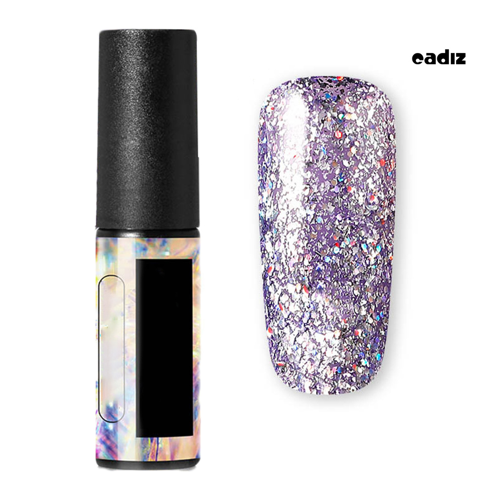 [Hàng mới về] Sơn Móng Tay Gel Kim Tuyến Lấp Lánh Trang Trí Móng Thời Trang Cho Nữ