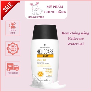 Kem chống nắng phổ rộng heliocare water gel 50ml