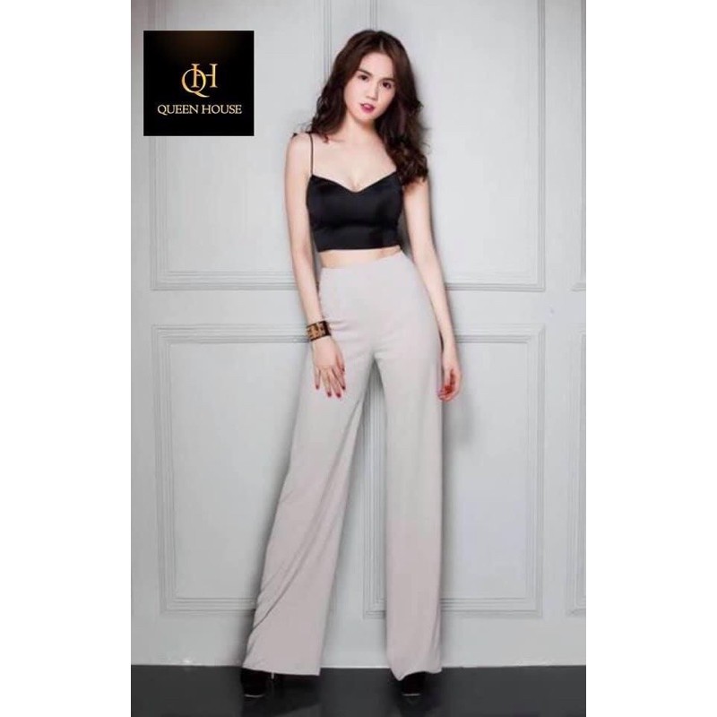 QUẦN ỐNG RỘNG LƯNG CAO TÔN DÁNG CAO CẤP