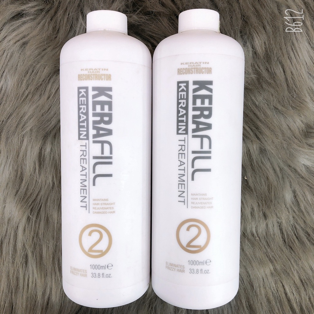 Keratin thủy phân KERAFILL phục hồi tóc hư tổn , làm thẳng tóc 1000ml ( HÀNG CHÍNH HÃNG )