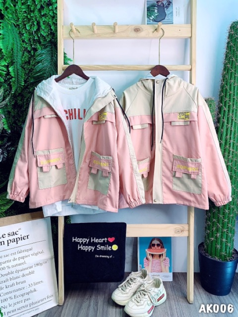 🌈𝐆𝐈𝐀́ 𝐗𝐔̛𝐎̛̉𝐍𝐆💢006 Áo Khoác Kaki - Hồng-Kem 2 Lớp Hàng Xuất Cao Cấp. Bomber Jacket Unisex | BigBuy360 - bigbuy360.vn