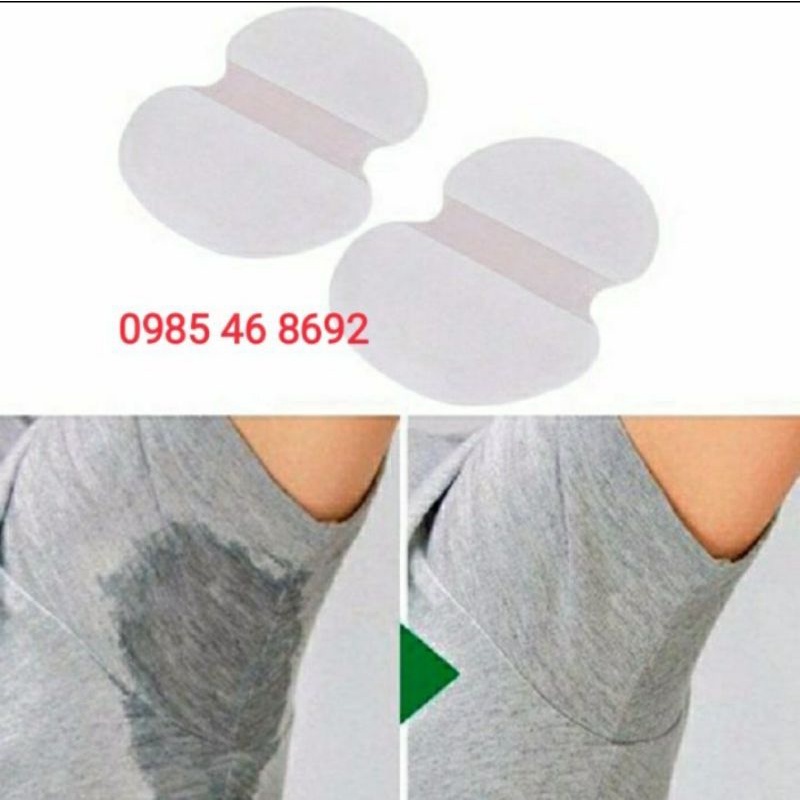 Miếng Dán Ngăn Mồ Hôi Nách Nhật Bản Thấm hút mồ hôi khử mùi, diệt khuẩn