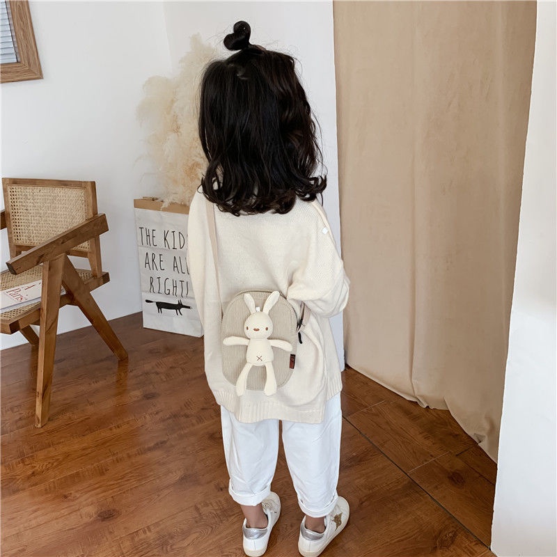 Hàng Mới Về Túi Xách Vải Canvas Phong Cách Hàn Quốc Dễ Thương Cho Bé Gái