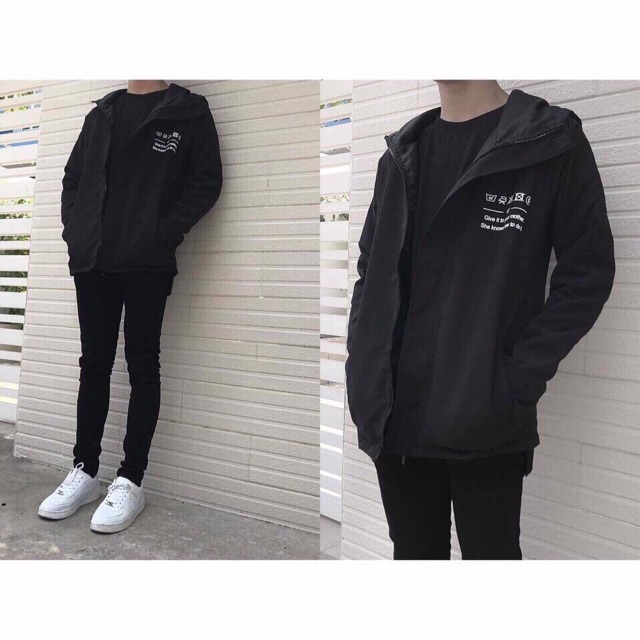 Áo gió 2 lớp, in chữ, gió TNF chống nước, chống gió, chống nắng, chống bụi | BigBuy360 - bigbuy360.vn