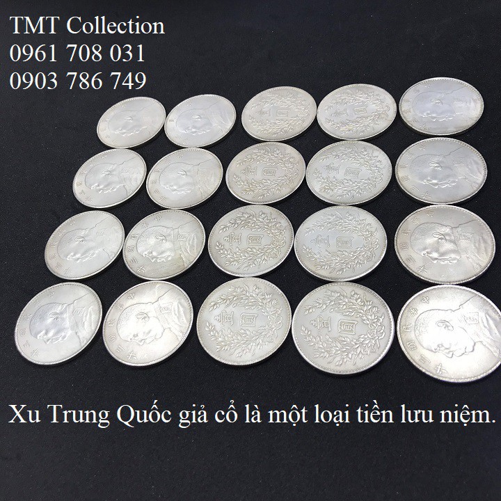 [ Rẻ vô đich ] Đồng xu lưu niệm giả cổ Trung Quốc - TMT Collection - SP001078