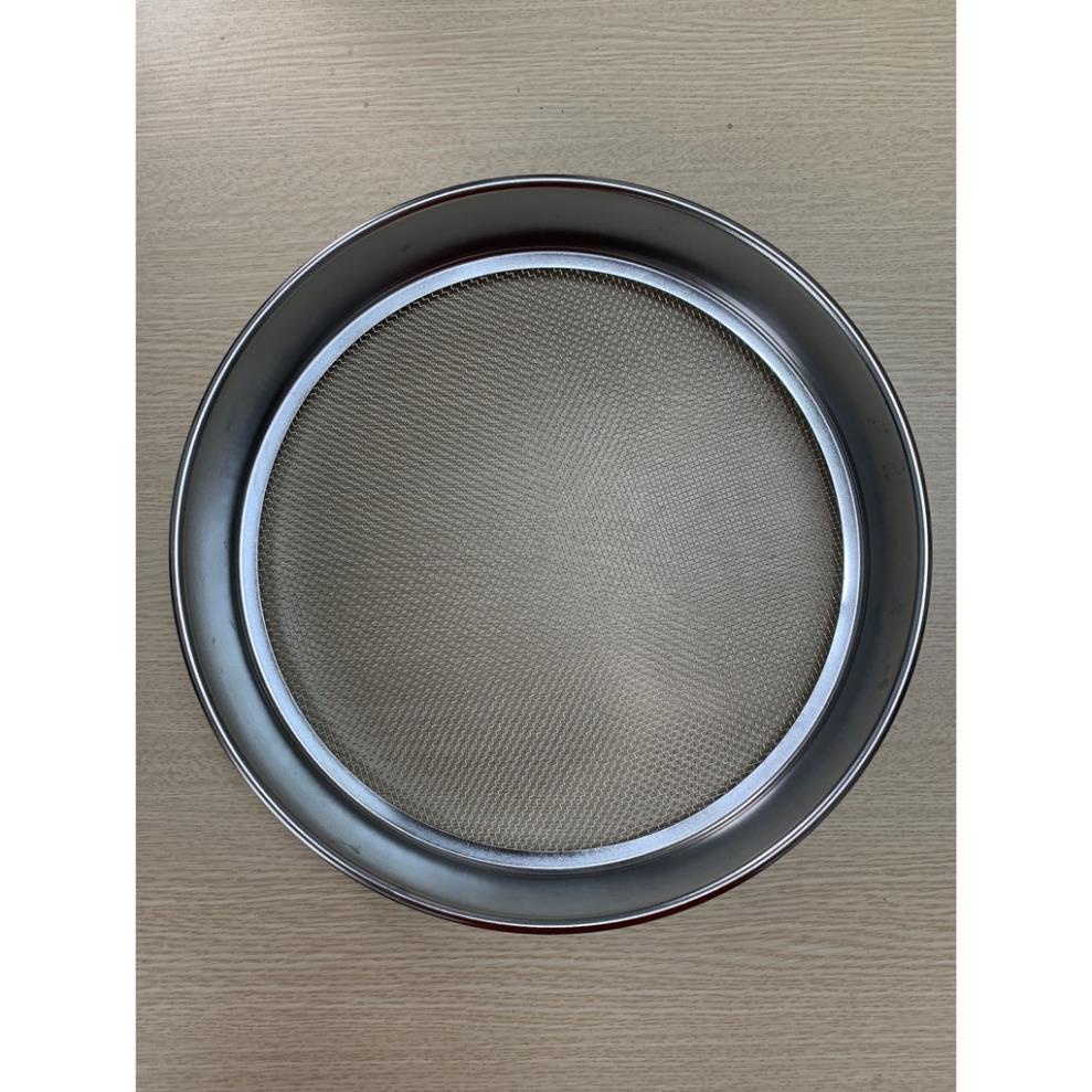 🌻⭐🌻⭐ Sàng rây tiêu chuẩn, đường kính 300mm, cỡ lỗ 2mm, chất lượng cao, bền đẹp 🌻⭐