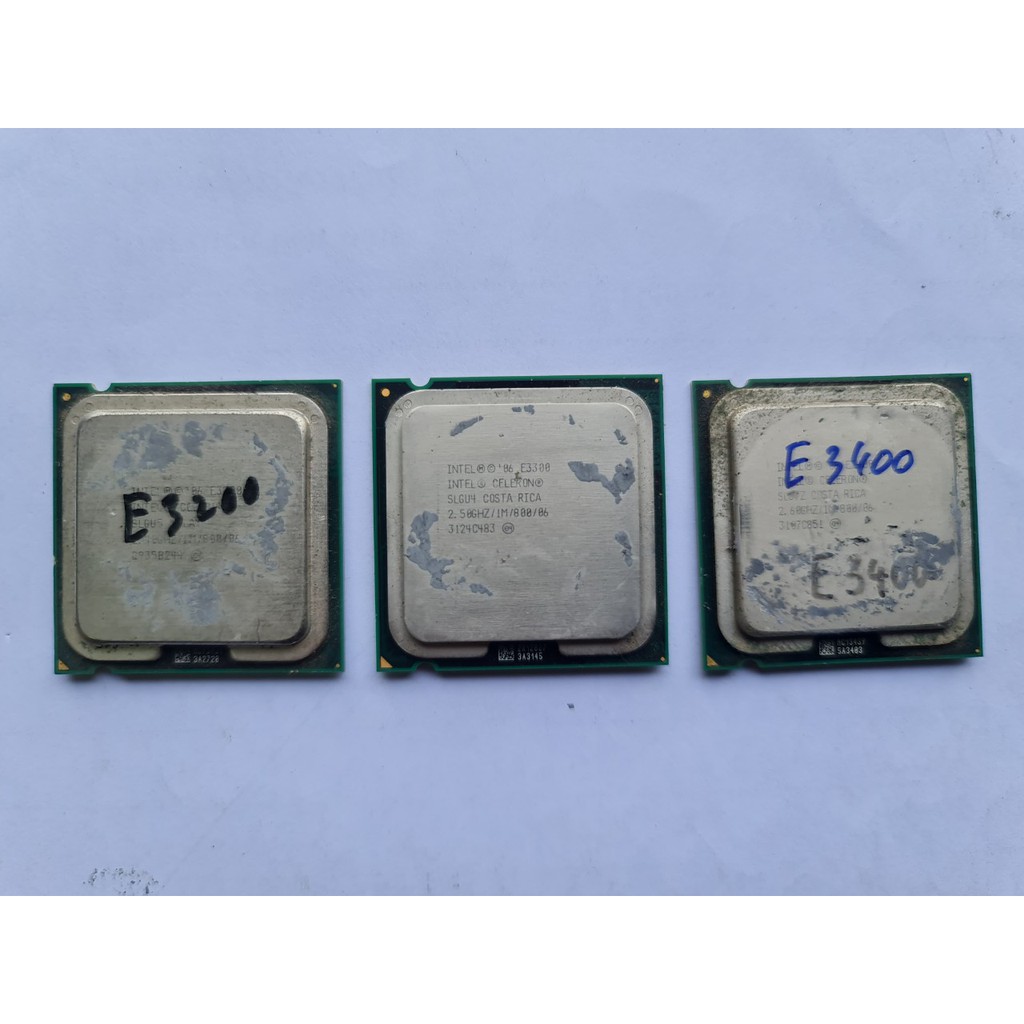 (CHIP CŨ) CHIP CORE 2 DUO 3200, E3300, E3400 DÙNG CHO MÁY TÍNH ĐỂ BÀN