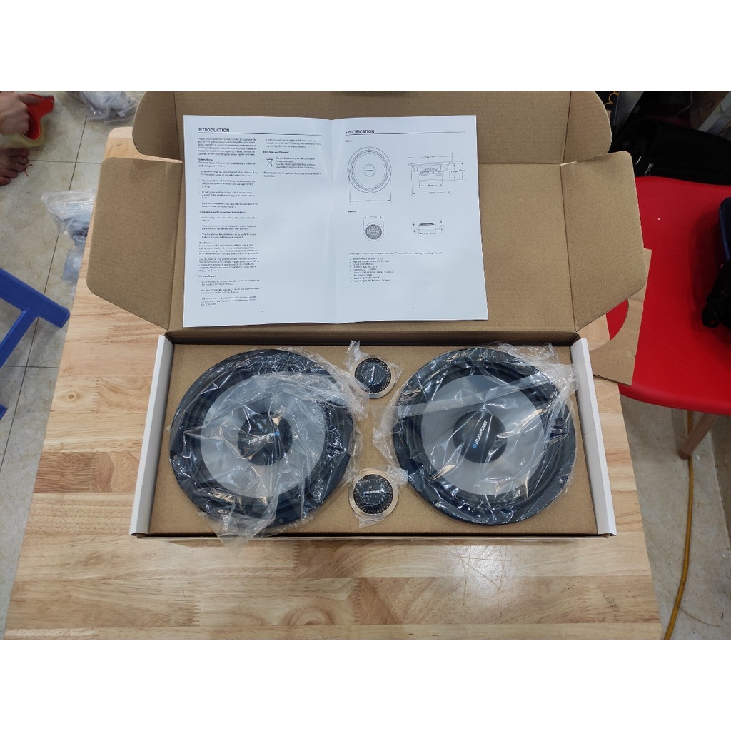 Loa cánh Blaupunkt GTX 2652 C20 Xe Honda City, Jaza, Brio, Crv, Hrv ..vv. Kèm hai cặp loa treble