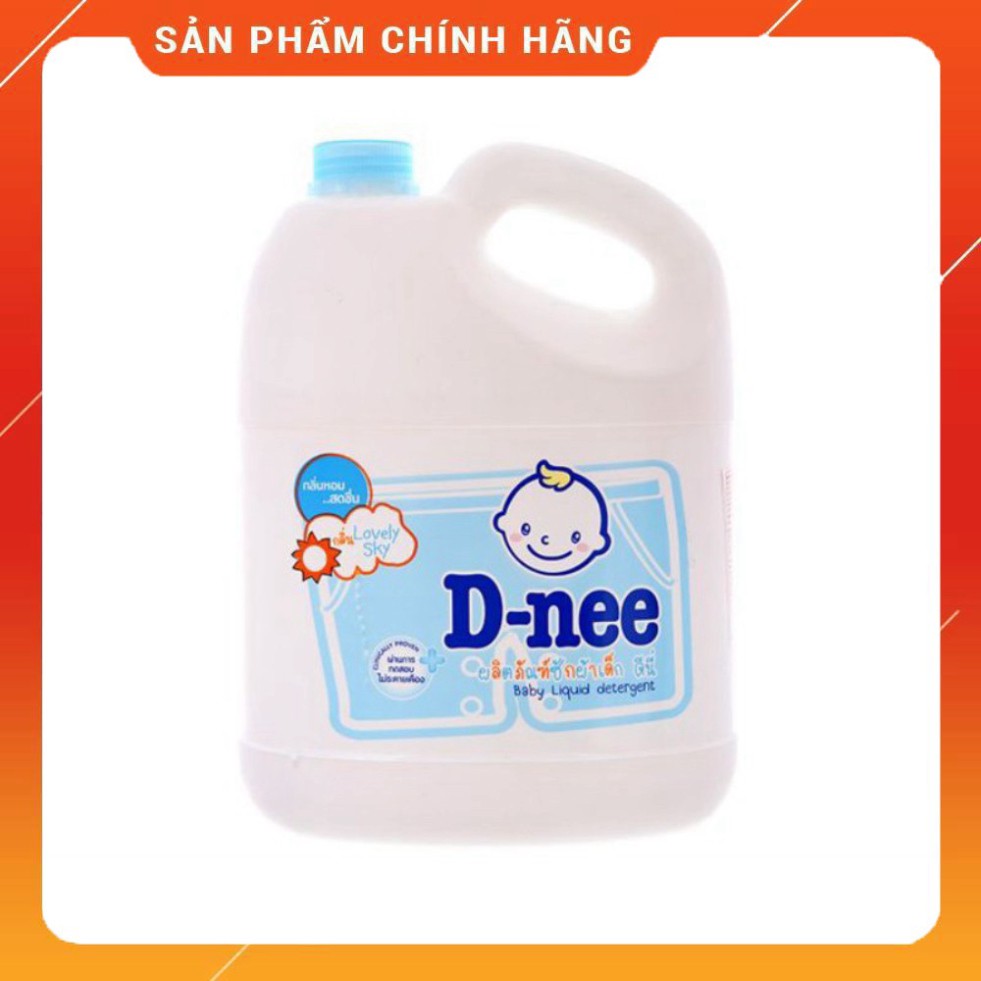 [Chính Hãng] Nước giặt dnee xanh 3L mẫu mới nắp Neo chính hãng thái lan .