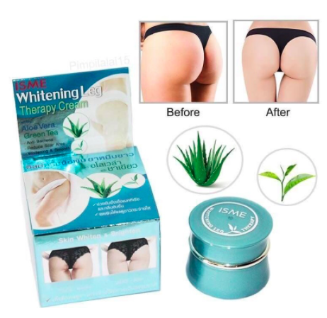 Kem làm trắŉg vùng kín mông và châŋ Isme Whitening LEG Therapy Cream