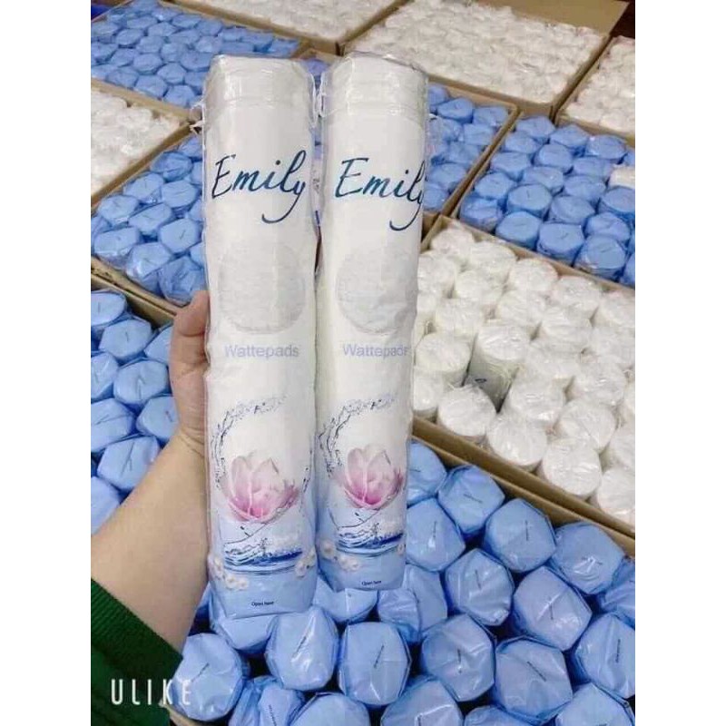 Bông tẩy trang Emily Đức 120 miếng