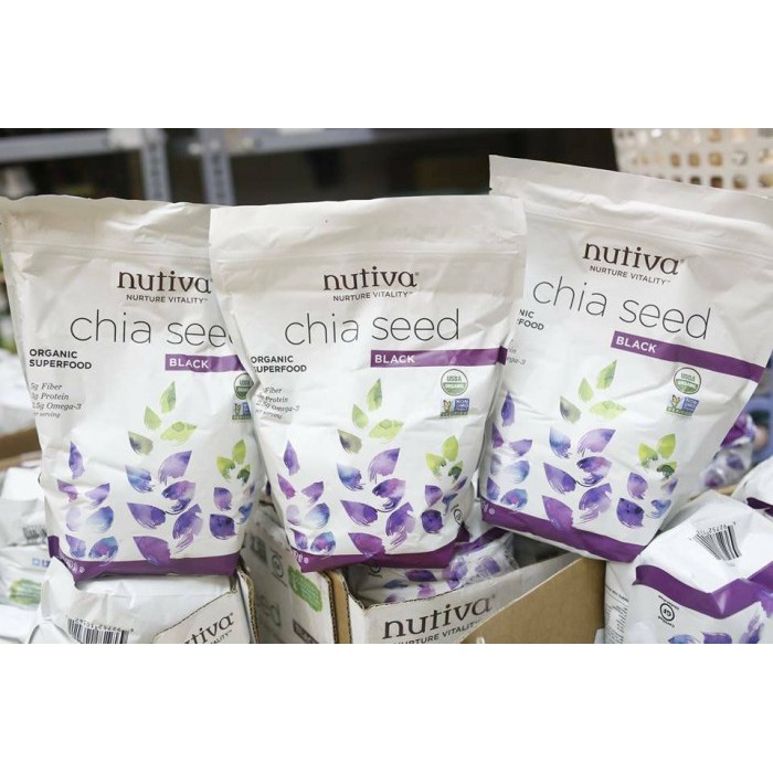 Hạt chia nutiva chuẩn Mỹ