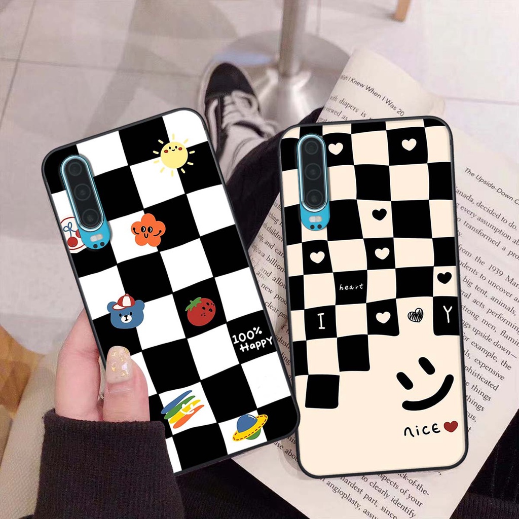 Ốp Huawei P30 / P30 Pro họa tiết hoa, gấu thời trang, ốp dẻo bền đẹp