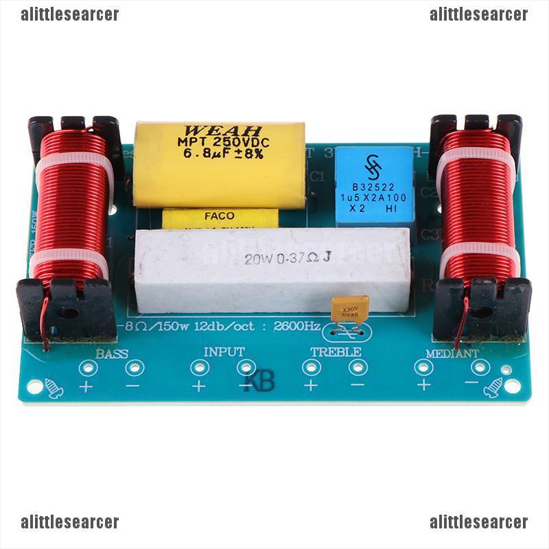 Bộ Lọc Tần Số Âm Thanh Hi-Fi 3 Chiều 120W Cho Loa