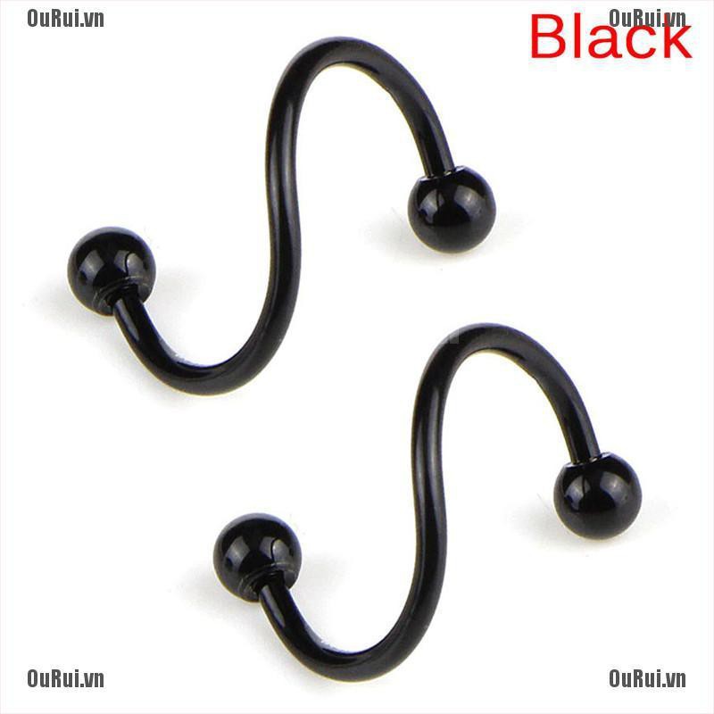 Khuyên Mũi Bằng Thép Không Gỉ Cá Tính Thời Trang