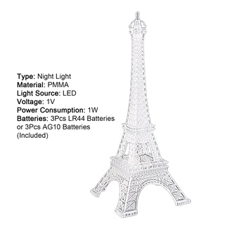 Đèn ngủ hình tháp Eiffel độc đáo thời trang