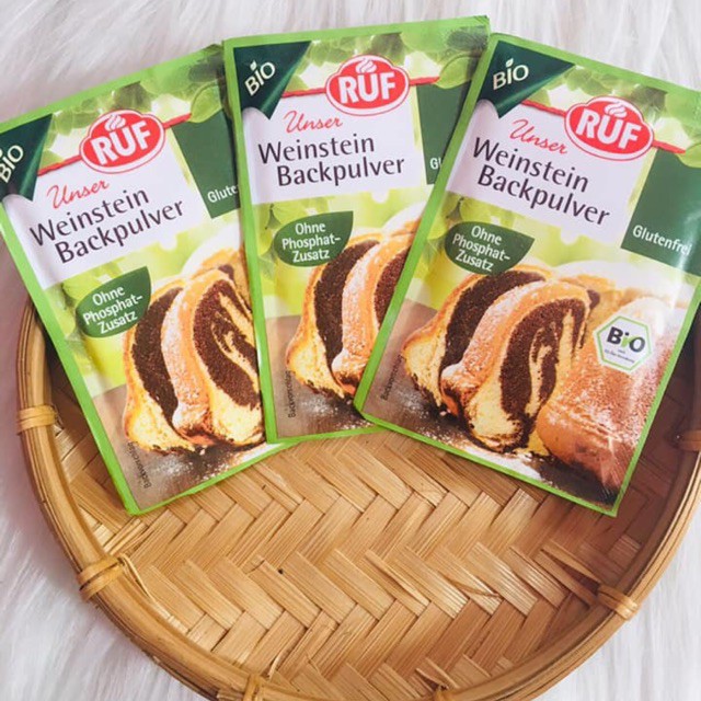 Bột nở hữu cơ Ruf 20g .phucduong