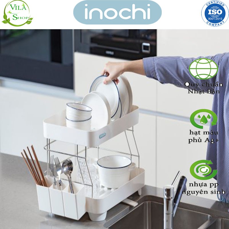 Kệ Để Bát Đĩa, Kệ Úp Chén Bát Đa Năng Inochi, Đạt Tiêu Chuẩn Xuất Nhật - Châu Âu - EU | BigBuy360 - bigbuy360.vn