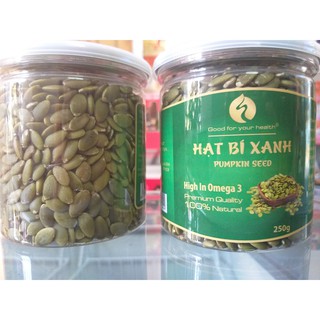 Hạt bí xanh Ấn Độ 250gr