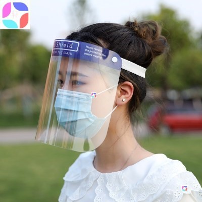 kính chắn giọt bắn FACE SHIELD trong suốt che full mặt