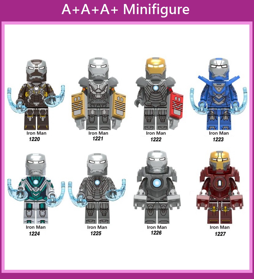 Mô hình đồ chơi nhân vật siêu anh hùng người sắt X0253