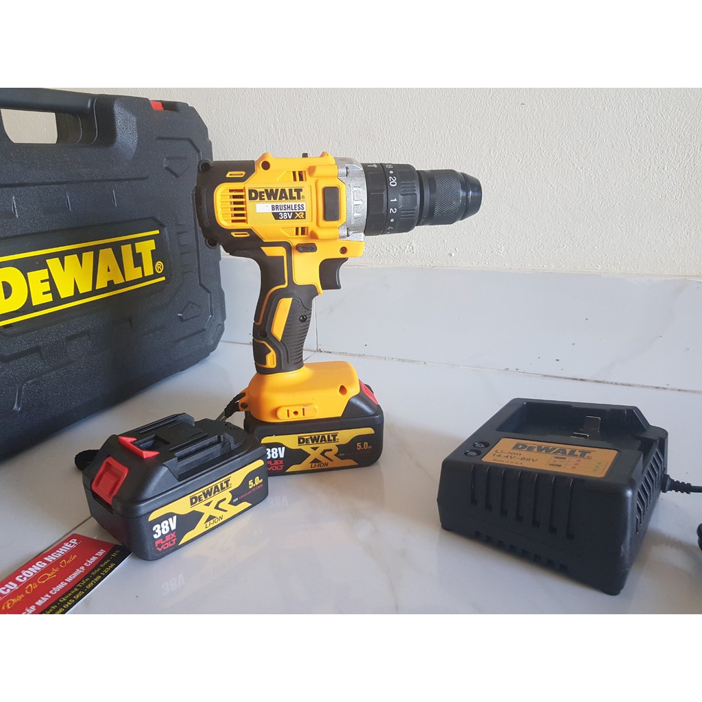 Khoan pin dewalt 38v