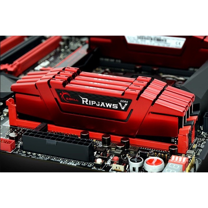 Ram máy tính bàn G.SKILL RIPJAWS V-8GB (8GBx1) DDR4 2800MHz F4-2800C17S-8GVR ( BH 3 năm)