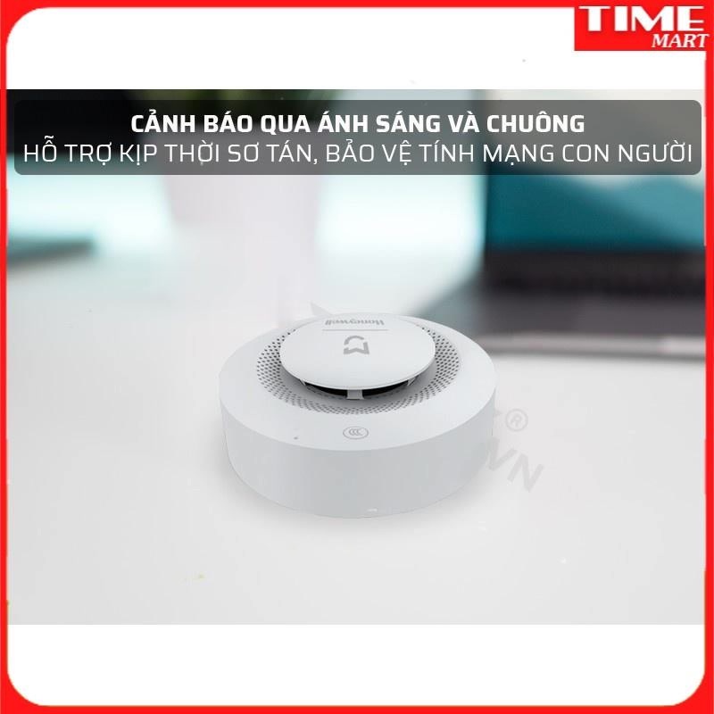 [CHÍNH HÃNG] Cảm Biến Báo Cháy Xiaomi Mijia Honeywell - Báo Cháy, Báo Khói, Khí Gas, App Mihome và HomeKit [TIME_MART]]