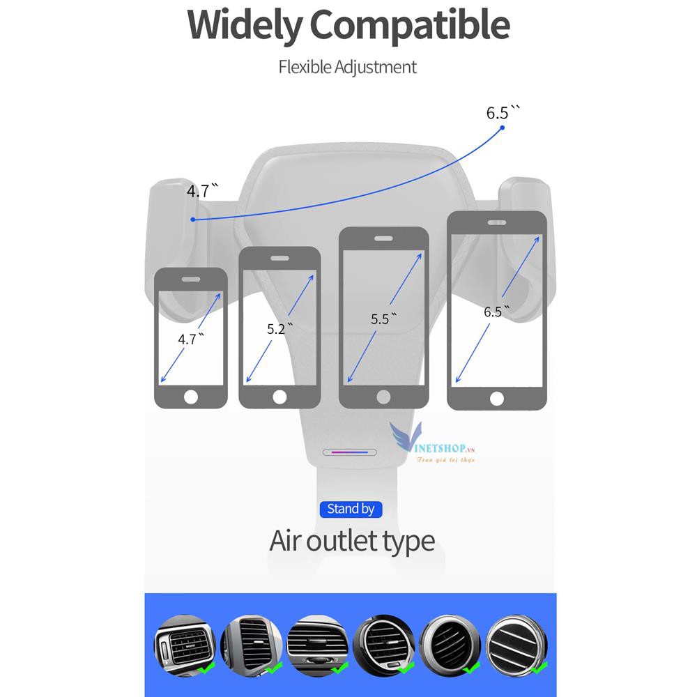 [XẢ KHO] Giá Đỡ Điện Thoại Trên Ô tô Kẹp Trên Cửa Gió Điều Hòa Trên Xe Hơi Cực Kỳ Chắc Chắn -dc3578 | BigBuy360 - bigbuy360.vn