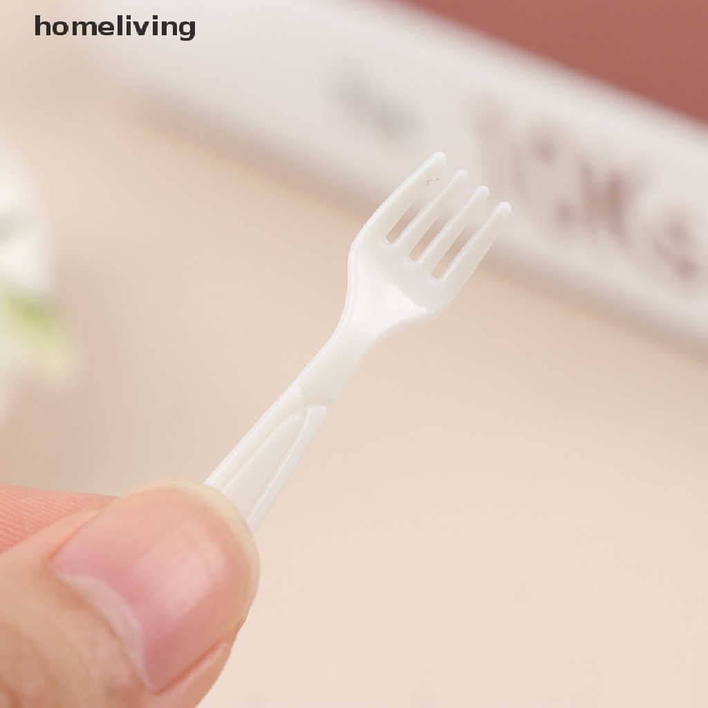 Set 10 Muỗng Nĩa Trang Trí Nhà Búp Bê Đáng Yêu