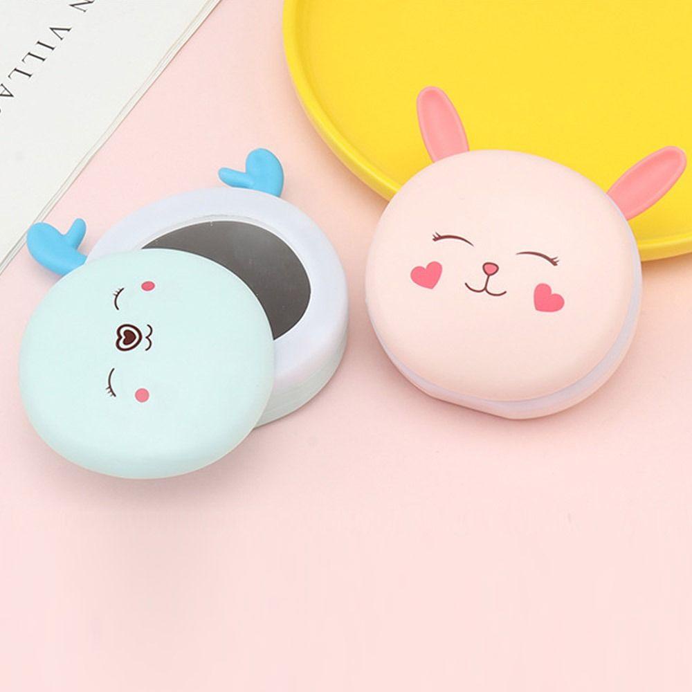 Gương Giữ Ấm Tay Mini Sạc USB Họa Tiết Hoạt Hình Dễ Thương