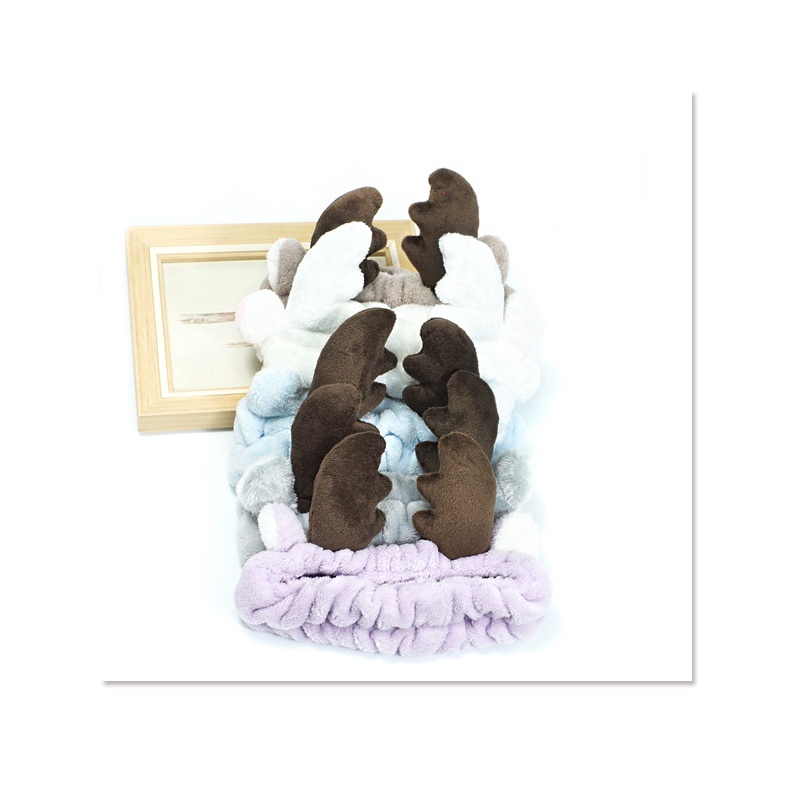 Băng đô hình sừng hươu đơn giản dễ thương cho nữ