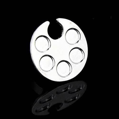 [Hàng mới về] Bảng pha màu sơn móng tay dạng nhẫn tiện lợi chất lượng cao