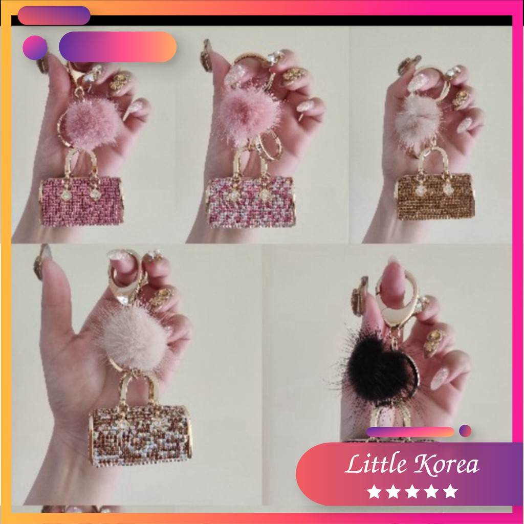 Charm Đính Đá Cho Túi Xách - LITTLE KOREA