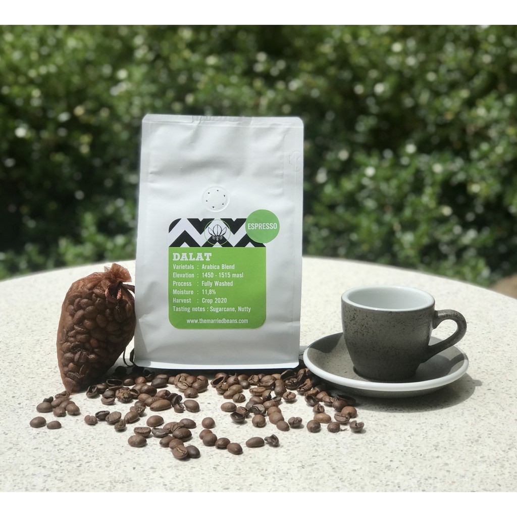 Cà phê hạt nguyên chất Espresso Arabica Đà Lạt | Cà phê rang mộc pha máy (Túi 250gr, có van khí) - DATE MỚI NHẤT | BigBuy360 - bigbuy360.vn