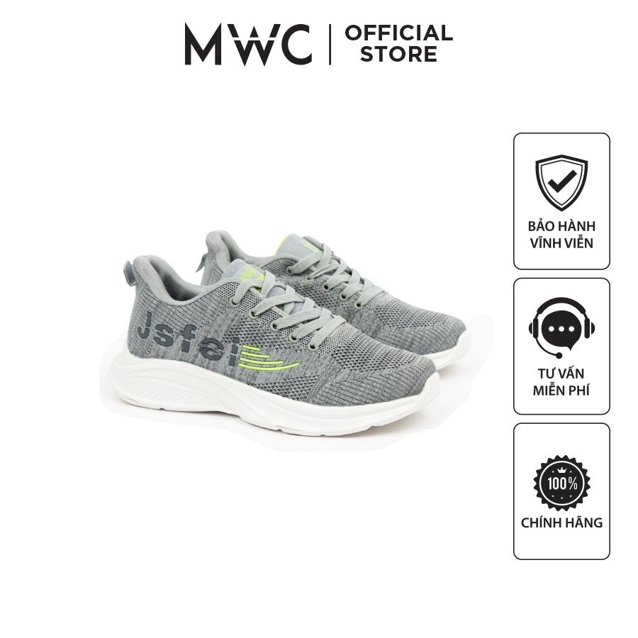 Giày MWC 5354 - Giày Thể Thao Nam Đế Bằng Sneaker Vải Nam Tính Êm Chân