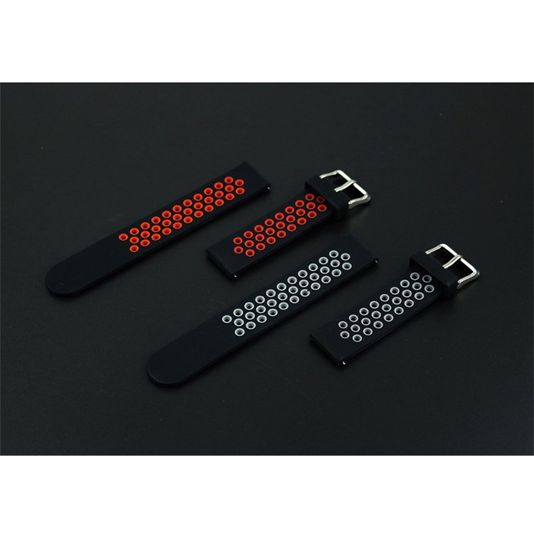 Dây Đeo Thay Thế Chất Liệu Silicon Màu Trơn Cho Garmin Forerunner 965 955 265 255