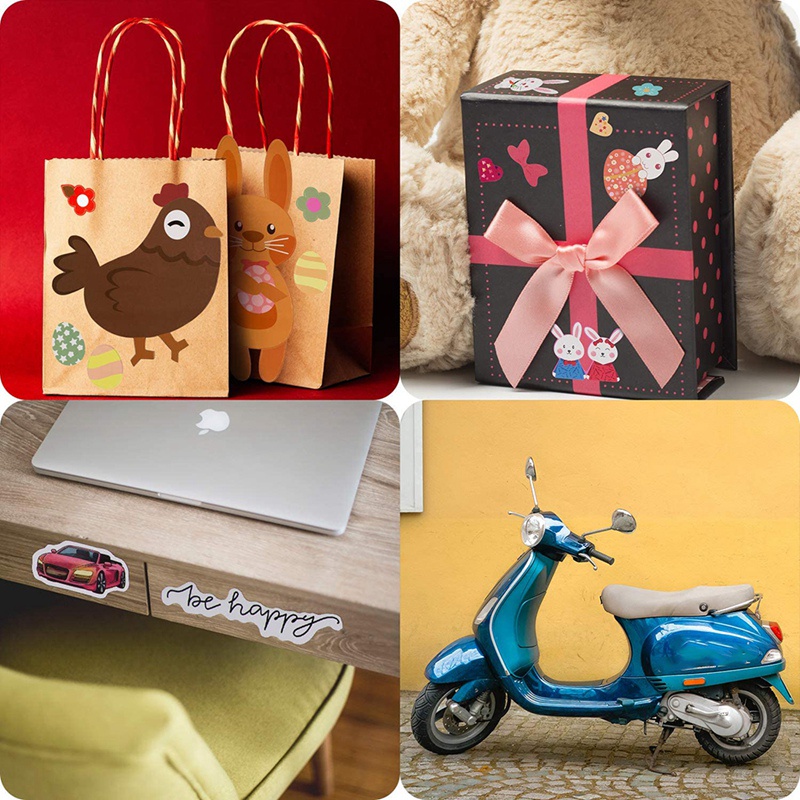 Set 25 Tờ Giấy In Màu Trắng Nhám Chống Thấm Nước Tiện Dụng Cho Máy In Inkjet