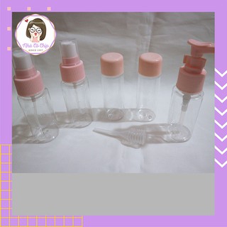 Bộ Chiết Mỹ Phẩm Du Lịch 6 Món