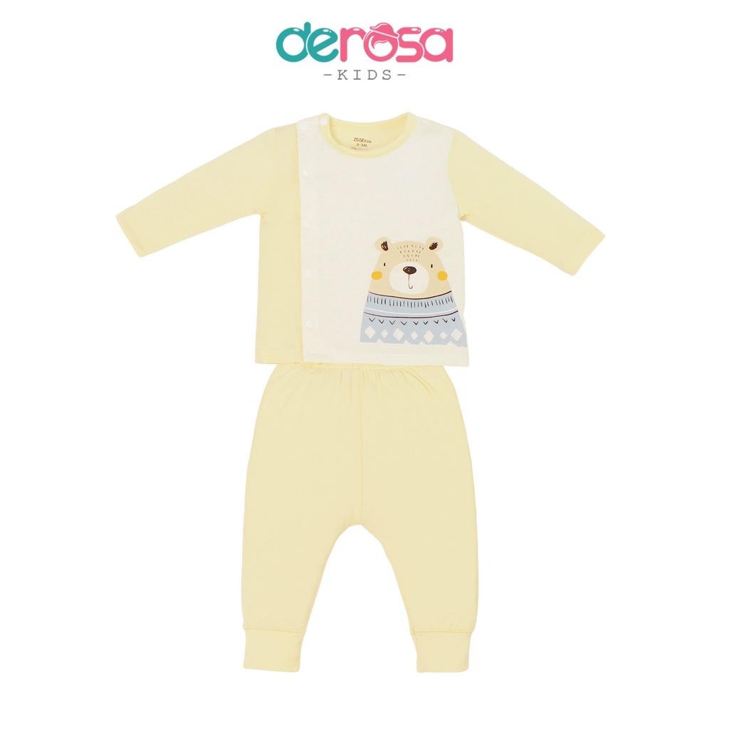 Quần áo trẻ em bộ dài tay thu đông sơ sinh DEROSA KIDS (0 - 6 tháng) BB109-110