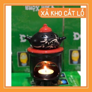 GIÁ SIÊU RẺ Bếp đốt bồ kết, tinh dầu dáng ấm nhỏ xinh