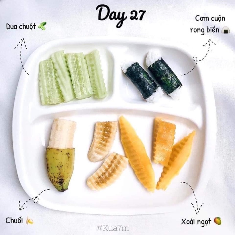 Rong biển hữu cơ tách muối Alvins cho bé từ 7m+