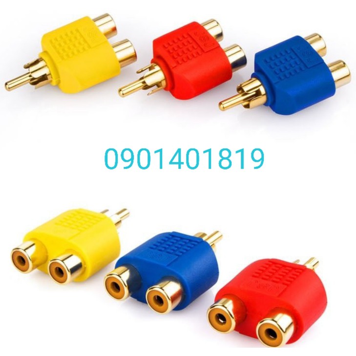 Jack Chia 1 AV Đực - 2 AV Cái ( hàng tốt  giá 2 cái )