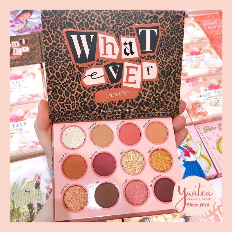 Bảng màu mắt Colourpop Whatever