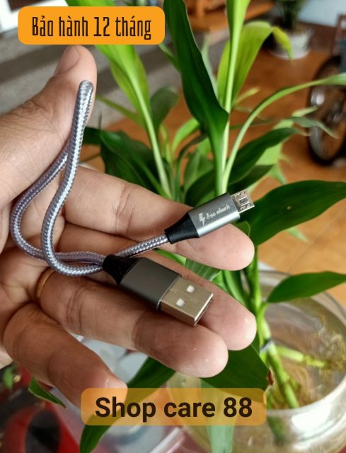 CÁP DÙ SẠC NHANH CHÂN 25CM <3