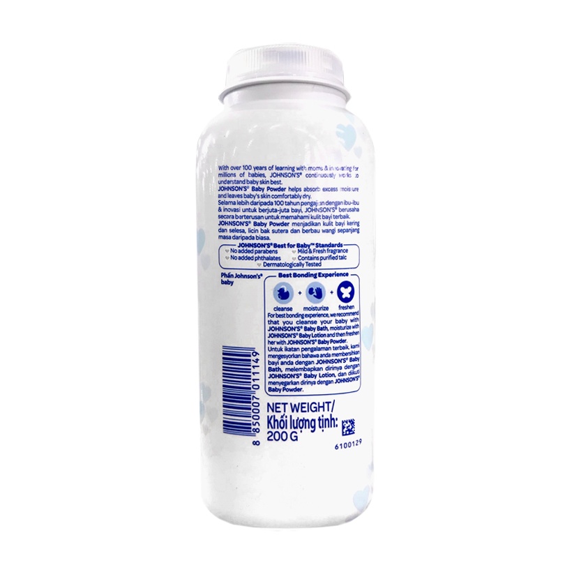 Phấn rôm thơm Johnson's Baby Powder