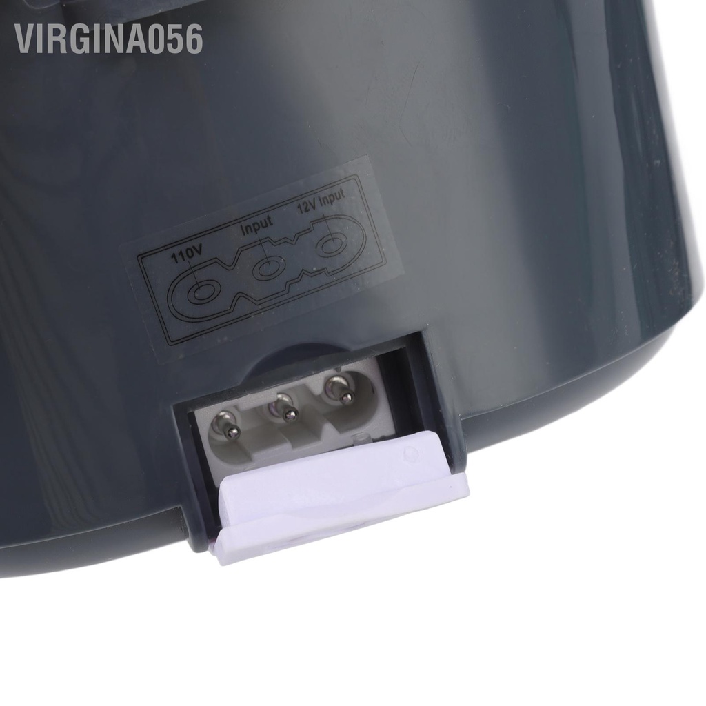 Virgina056 Hộp cơm điện 40W Sưởi ấm Dung tích 1.5L đựng bằng thép không gỉ 2 Cáp sạc cầm tay Tay hâm nóng