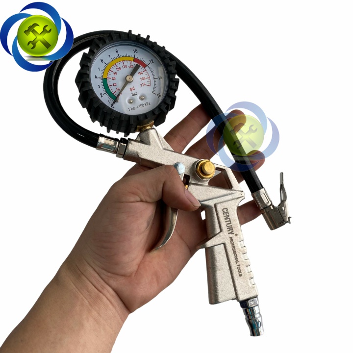 Tay bơm đồng hồ dạng súng Century 170327-T