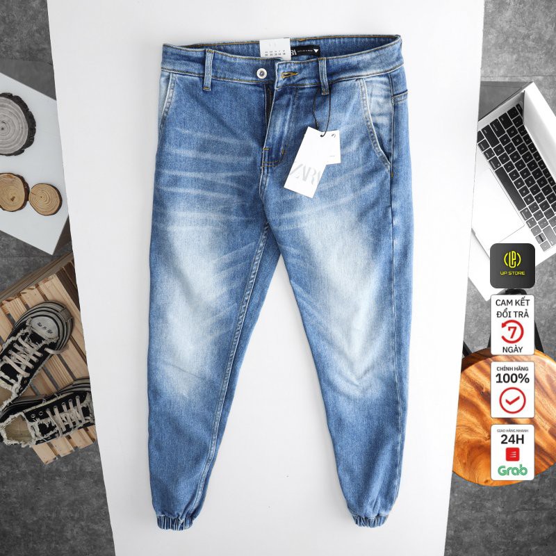 Quần Jean Jogger nam cao cấp form slim dễ phối đồ phù hợp mọi phong cách | BigBuy360 - bigbuy360.vn